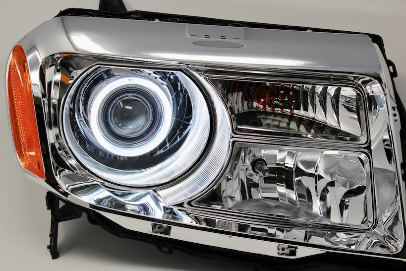 2012-2015 Honda Pilot Switchback LED Projector Headlights - HID 