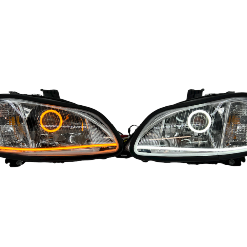 2002-2024 Freightliner M2 Business Class Projector LED Headlights
