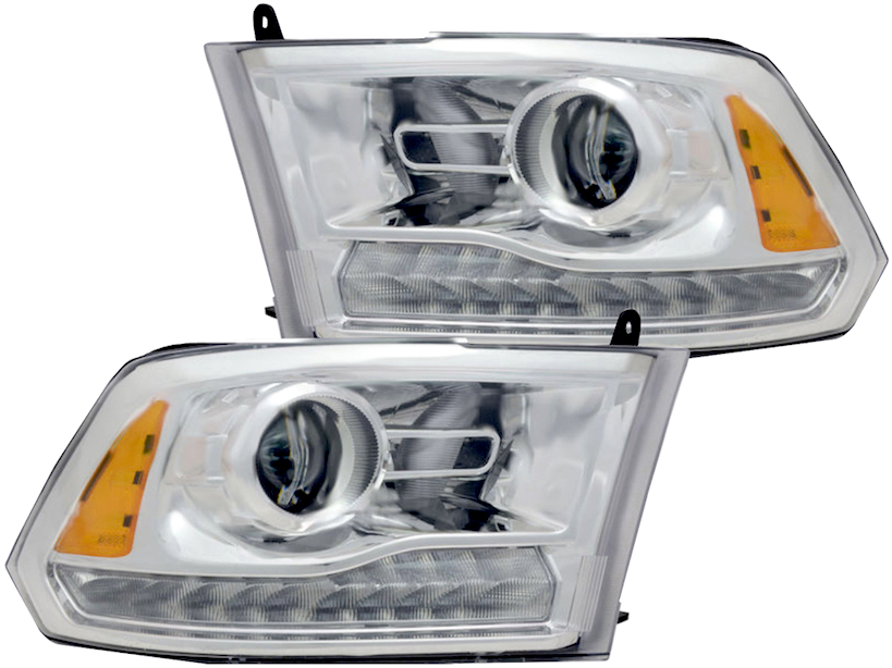 2012 dodge ram custom headlights