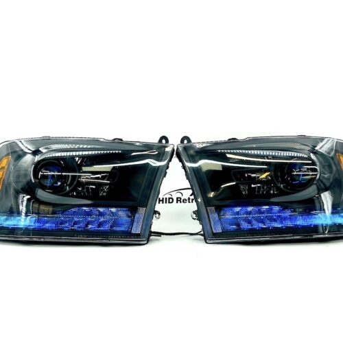 09-18 Dodge RAM Custom RWBW Retrofit Headlights Led DRL Daytime Running Lights