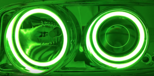 99-06 GMC Sierra Quad RGBW LED Halo Lights