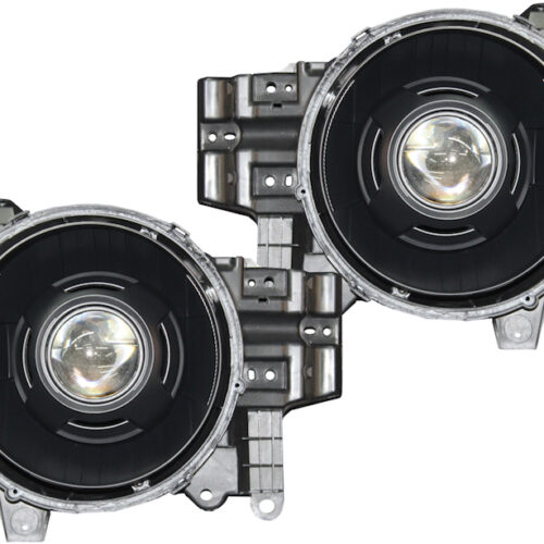 2007-2014 Toyota FJ Crusier Black LED Projector Headlights