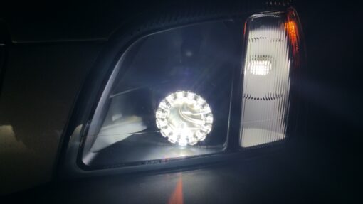 2000-2005 Cadillac Deville Black Projector Headlights