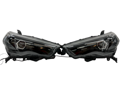 2014-2021 Toyota 4Runner Headlights Angry LED RGBW Halo Projector Lights