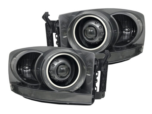 06-09 Dodge Ram 1500 Led Halo Projector Headlights