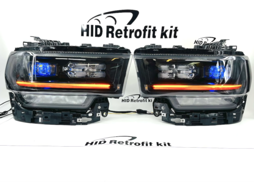 2019+ Ram 2500 3500 Custom Black Retrofit Headlights