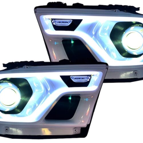 2019+ Ram 1500 Custom LED Headlights Color Match