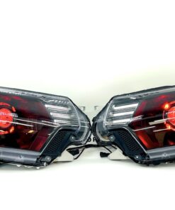 12-15 Toyota Tacoma Custom Retrofit Projector Headlights RGBW Led Lights