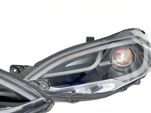 2012-2016 Tesla Model S Black Projector Headlights