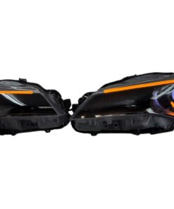 2015-17 Toyota Camry LED Headlights Custom Halos Color Changing Demon Eyes