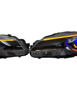 2015-17 Toyota Camry LED Headlights Custom Halos Color Changing Demon Eyes