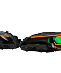 2015-17 Toyota Camry LED Headlights Custom Halos Color Changing Demon Eyes