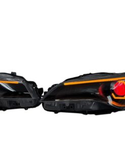 2015-17 Toyota Camry LED Headlights Custom Halos Color Changing Demon Eyes