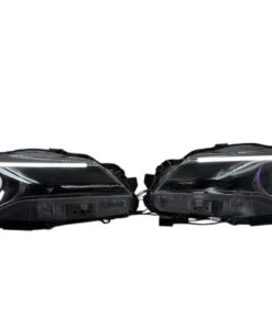 2015-17 Toyota Camry LED Headlights Custom Halos Color Changing Demon Eyes