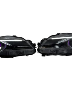 2015-17 Toyota Camry LED Headlights Custom Halos Color Changing Demon Eyes