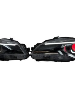 2015-17 Toyota Camry LED Headlights Custom Halos Color Changing Demon Eyes