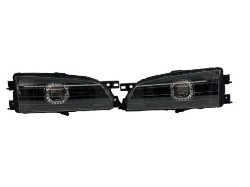 1993-2001 Subaru Impreza Custom Black Projector Retrofit Headlights