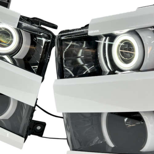 2015-2019 Chevrolet Silverado 2500HD 3500HD Switchback Led Halo Projector Headlights