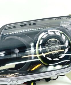 03-05 Toyota 4Runner Black Projector Retrofit LED Switchback Headlights