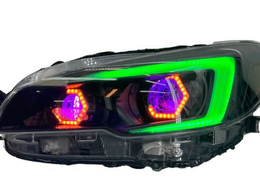 2018-2021 Subaru WRX STI Limited Bi-LED Projector Headlights RGBW LED Lights