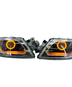 2004-2015 International 4100 4200 4300 4400 Switchback Led Halo Projector Retrofit Headlights