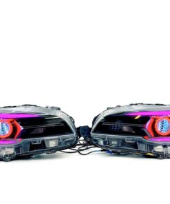 2018-2021 Subaru WRX STI RGBW Led Black Retrofit Headlights