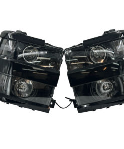 2015-2019 Chevrolet Silverado 2500 3500 Black Custom Headlights LED DEMON EYES