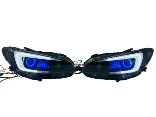 2015-2017 Subaru WRX Limited Led Halo Black Retrofit Headlights