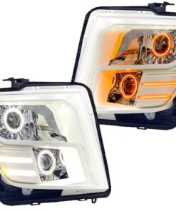2007-2020 Nissan Titan Switchback LED Projector Retrofit Headlights
