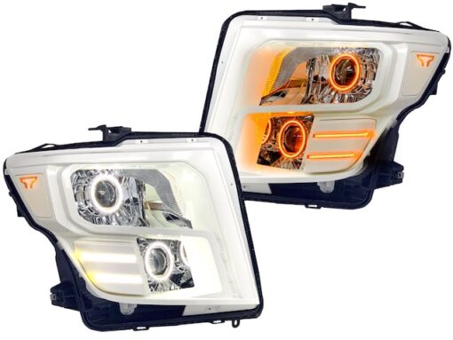 2007-2020 Nissan Titan Switchback LED Projector Retrofit Headlights