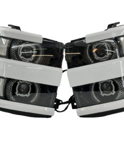 15-19 Chevrolet Silverado 2500 HD Led RGBW Halo Projector Headlights