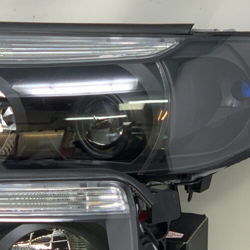2006-2008 Subaru Forester Bixenon HID Retrofit Kit Custom Black Projector Headlights