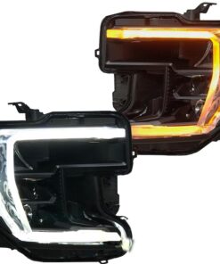 2019-2020 GMC Sierra 1500 Switchback LED Retrofit Black Headlights