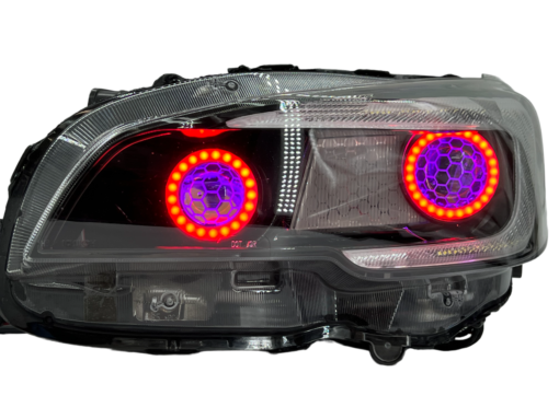 2015-2017 Subaru WRX STI Limited Gill Lights ColorShift LED Headlights