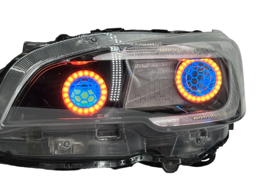 2015-2017 Subaru WRX STI Limited Gill Lights ColorShift LED Headlights