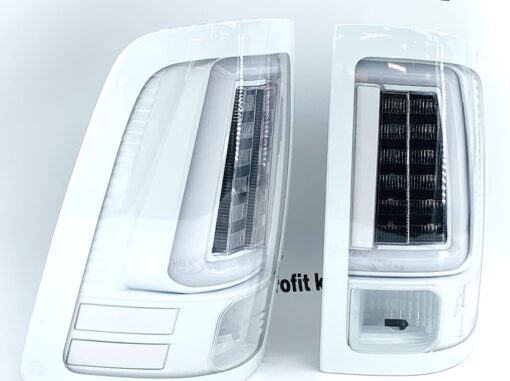 09-18 Dodge Ram 1500/2500/3500 Custom Retrofit Led Painted Tail Lights