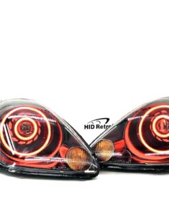 00-03 Toyota MR2 Spyder Tripple 3 RGBW Chasing LED Halo Projector Retrofit Headlights