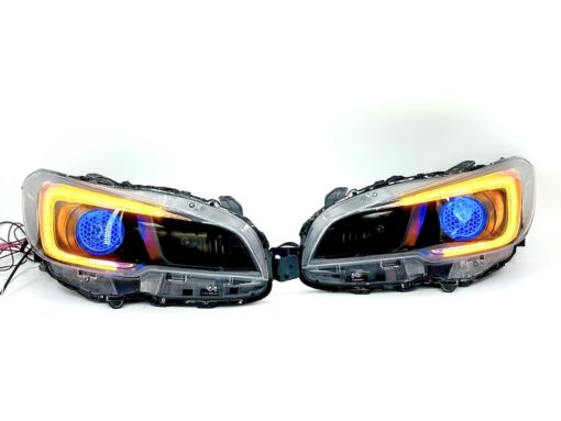 2015-2021 Subaru WRX RGB Led Demon Eye Headlights