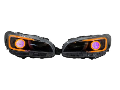 2015-2021 Subaru WRX RGB Led Halo Demon Eyes Projector Headlights