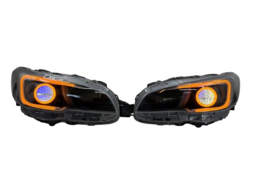 2015-2021 Subaru WRX RGB Led Halo Demon Eyes Projector Headlights