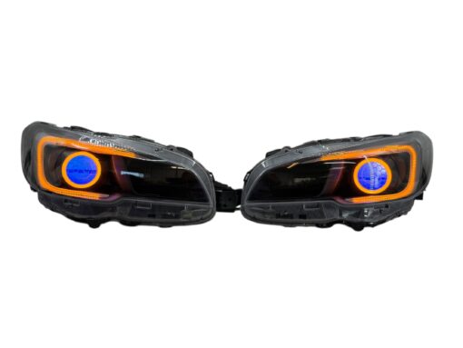 2015-2021 Subaru WRX RGB Led Halo Demon Eyes Projector Headlights
