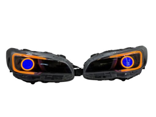 2015-2021 Subaru WRX RGB Led Halo Demon Eyes Projector Headlights