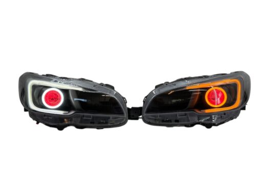 2015-2021 Subaru WRX RGB Led Halo Demon Eyes Projector Headlights