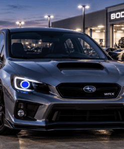 2015-2021 Subaru WRX RGB Demon Eyes Switchback LED Halo Black Projector Headlights