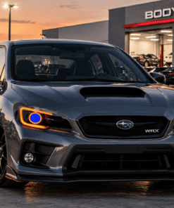 2015-2021 Subaru WRX RGB Demon Eyes Switchback LED Halo Black Projector Headlights
