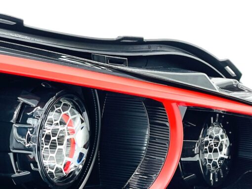 2018-2022 Subaru Crosstrek Black Projector Biled Quad Retrofit Headlights