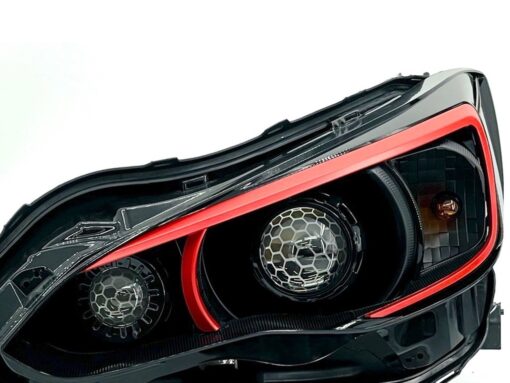 2018-2022 Subaru Crosstrek Black Projector Biled Quad Retrofit Headlights