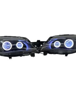 08-14 Subaru Impreza WRX Full LED Quad RGBW Led Halo projector Black Headlights