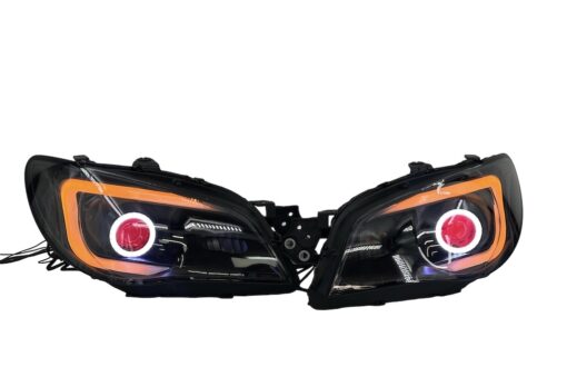 06-07 Subaru Impreza WRX RGBW Led Demon Eye headlights