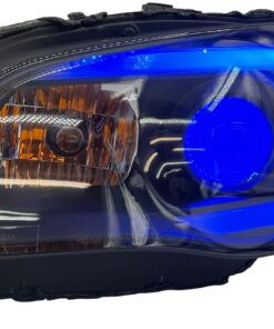 06-07 Subaru Impreza WRX LED Demon Eyes C-Light Custom Retrofit Black Headlights